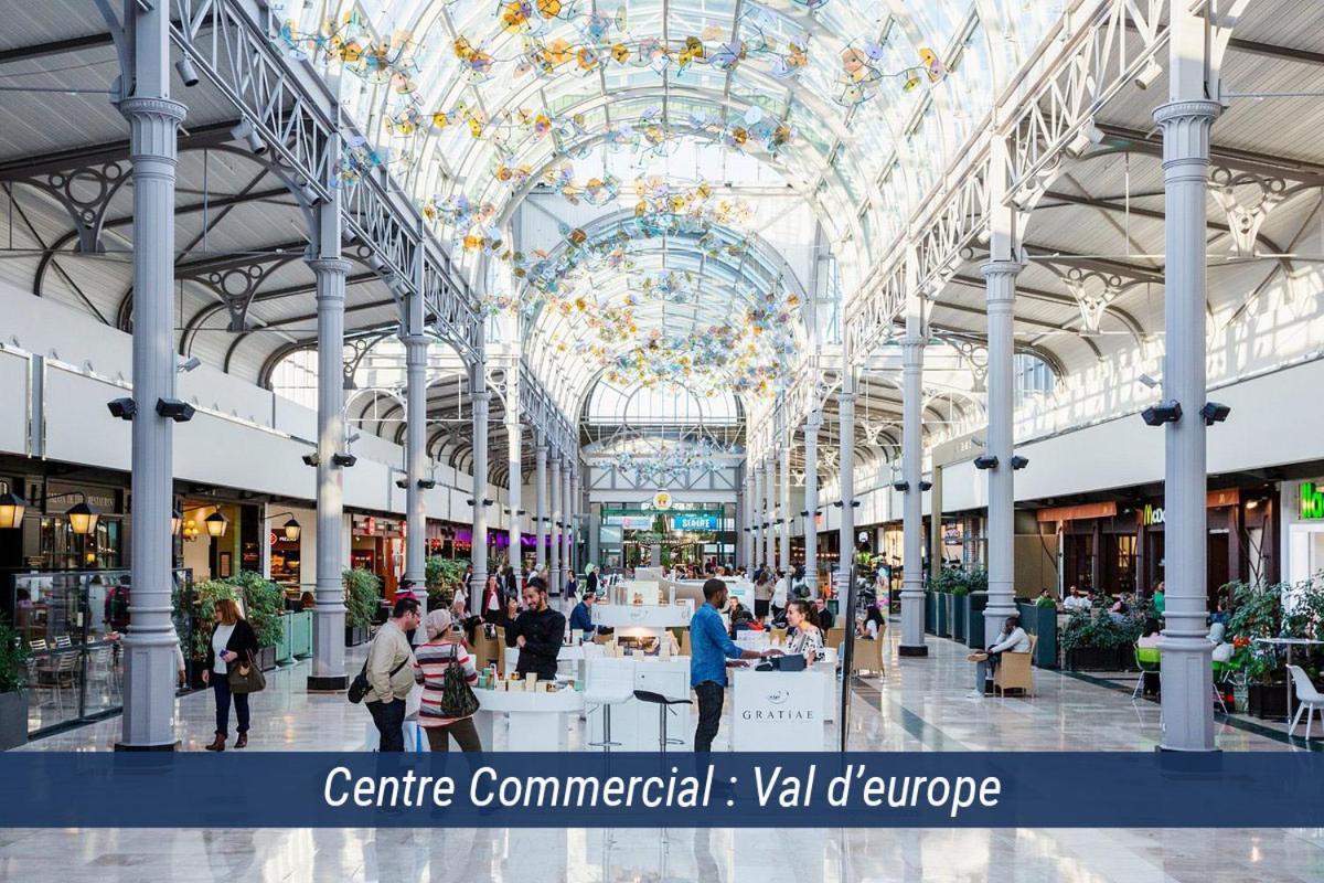 Apt Val D'Europe - 10 Min De Disney - Parking 몽테브랭 외부 사진